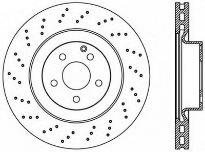 OPEN PARTS bdr242025 -  Тормозной диск